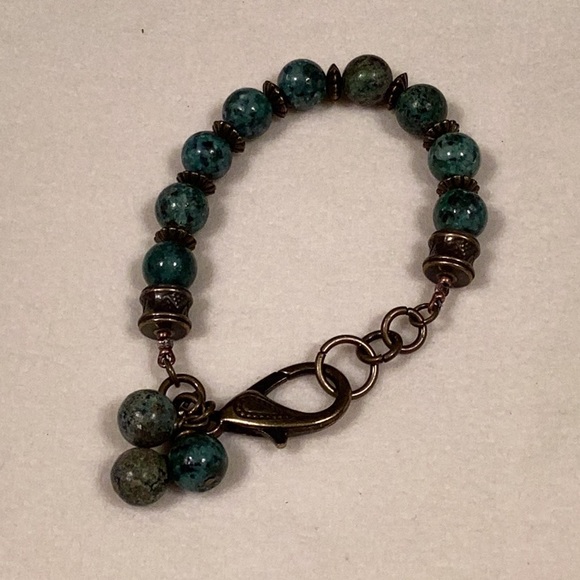 African Turquoise Bracelet - Picture 2 of 3